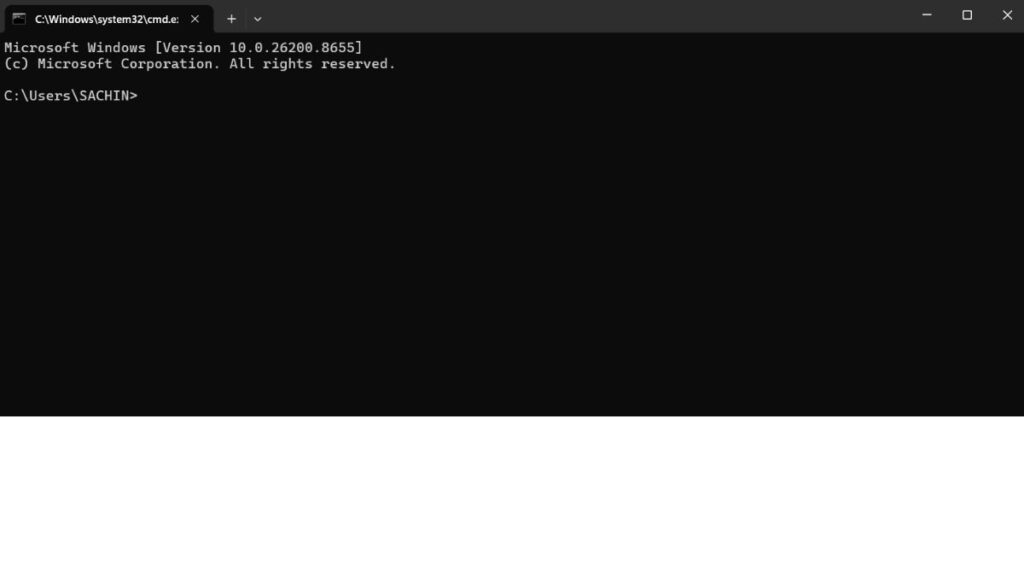 ಕಂಪ್ಯೂಟರಿನಲ್ಲಿ Windows Command Prompt